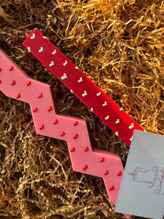 Valentino žvakių rinkiniai