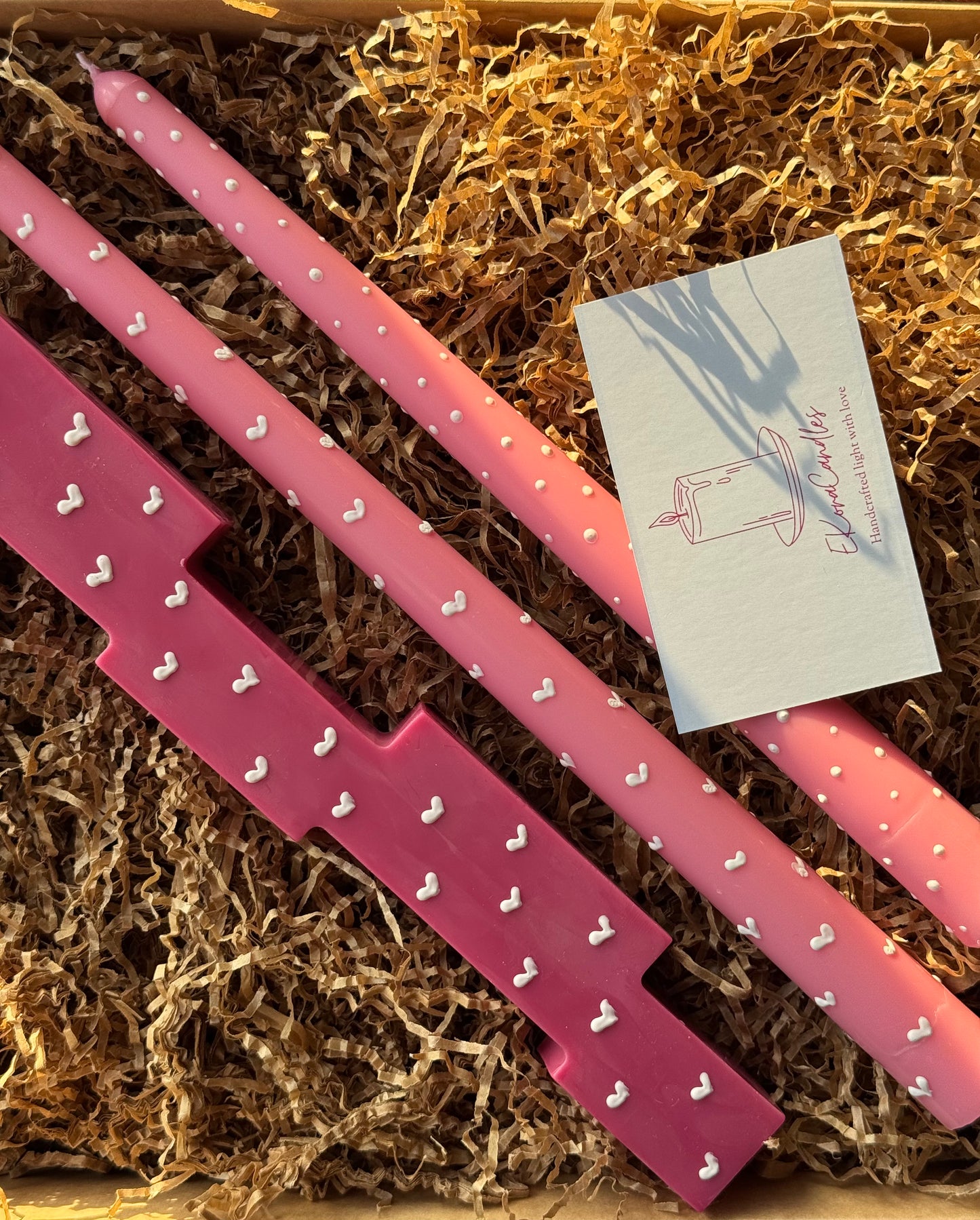 Valentino žvakių rinkiniai